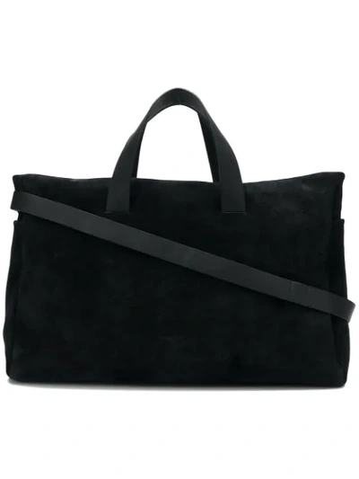 Shop Marsèll Large Shopper Tote Bag In Black