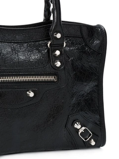 Balenciaga Black Classic City M Leather Tote | ModeSens