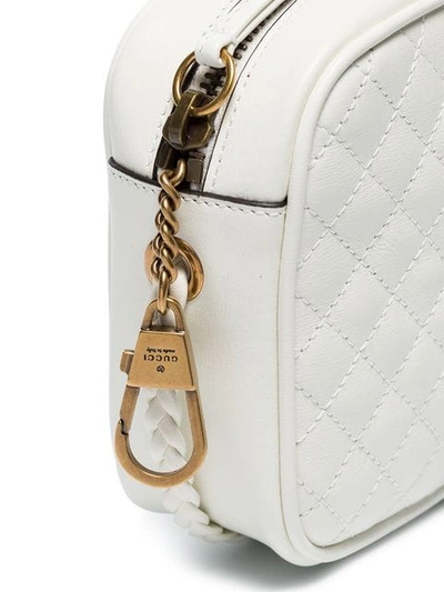 Shop Gucci White Gg Small Quilted In 9180 White
