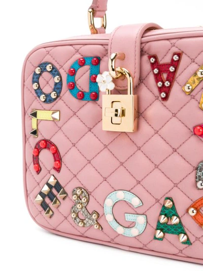 Shop Dolce & Gabbana Dolce Soft Mini Tote Bag In Pink