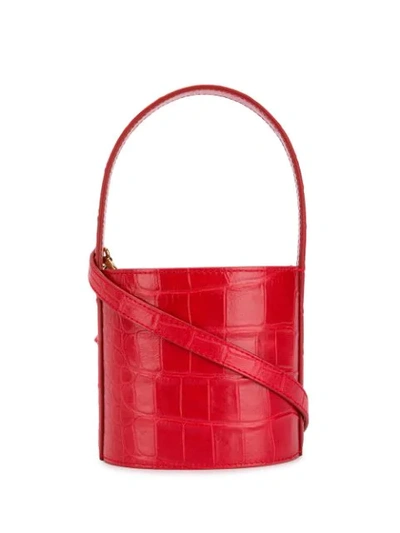 Shop Staud Mini Bisset Bag - Red