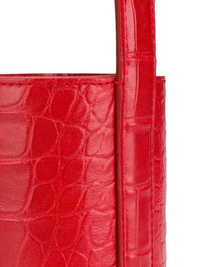 Shop Staud Mini Bisset Bag - Red