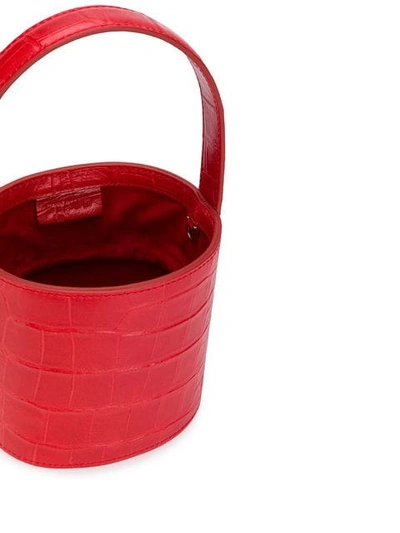 Shop Staud Mini Bisset Bag - Red