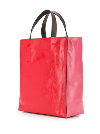 Shop Marni Museo Tote Bag In Red