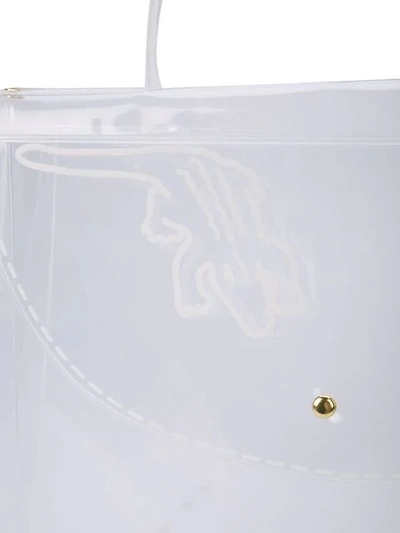 Shop Amélie Pichard Logo Souvenir Bag In White