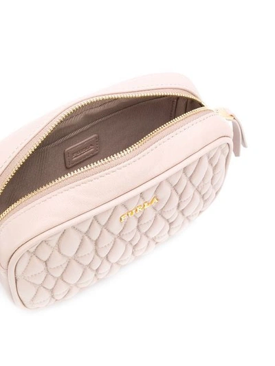 Shop Furla Cometa Crossbody Bag In Neutrals