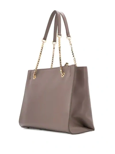 Shop Ferragamo Medium Shoulder Bag In 714621 Caraway Seed