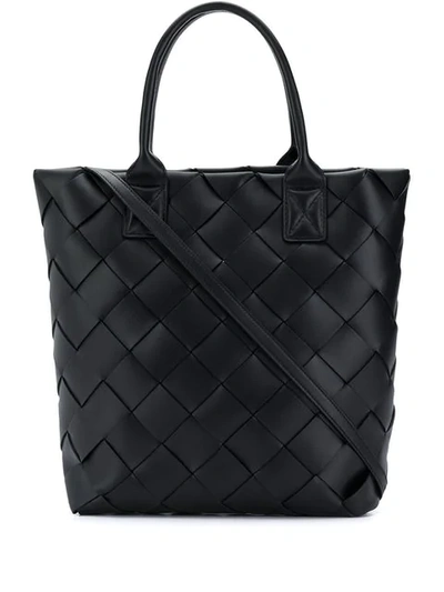 Shop Bottega Veneta Maxi Cabat 30 Tote Bag In Black