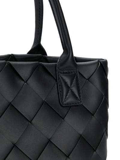 Shop Bottega Veneta Maxi Cabat 30 Tote Bag In Black