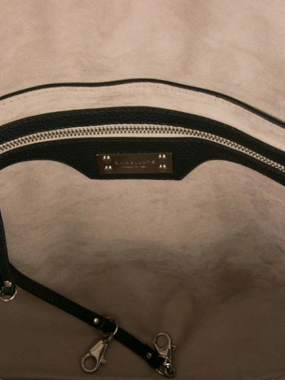 Shop Zanellato Large 'postina' Satchel In Black