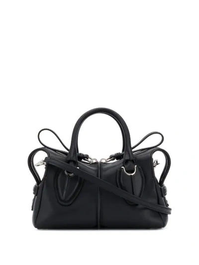Shop Tod's D-styling Micro Tote - Black