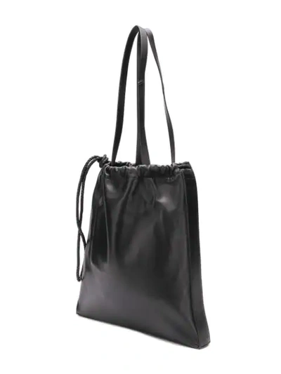 Shop Aesther Ekme Drawstring Tote Bag - Black