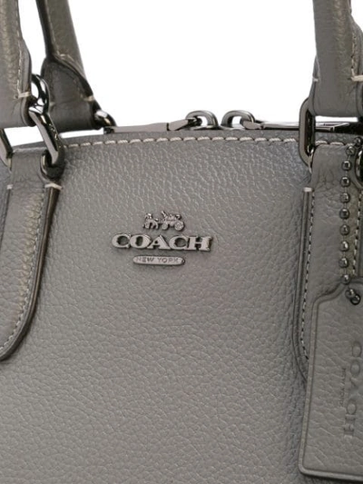Shop Coach Quinn Satchel Bag - Grey