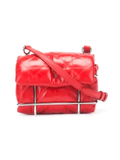 Shop Alexander Wang Halo Crossbody Bag In Red