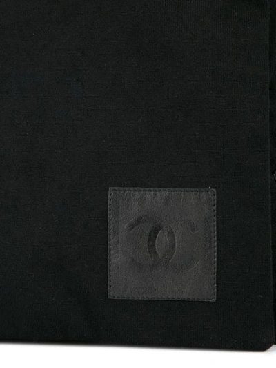Pre-owned Chanel 2003-2004 Flap Shoulder Bag In Black