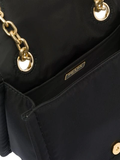 Shop Prada Chain Strap Shoulder Bag In Black