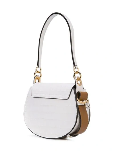 Shop Chloé Small Tess Bag In White