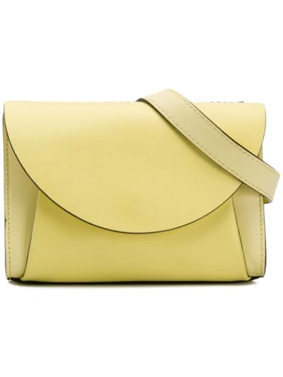 Shop Marni Envelope Belt Bag In Yellow