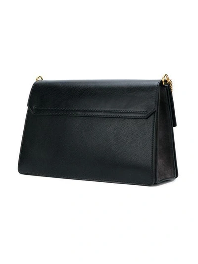 Shop Givenchy Medium Gv3 Shoulder Bag In Black