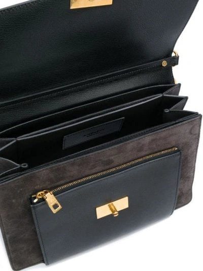 Shop Givenchy Medium Gv3 Shoulder Bag In Black