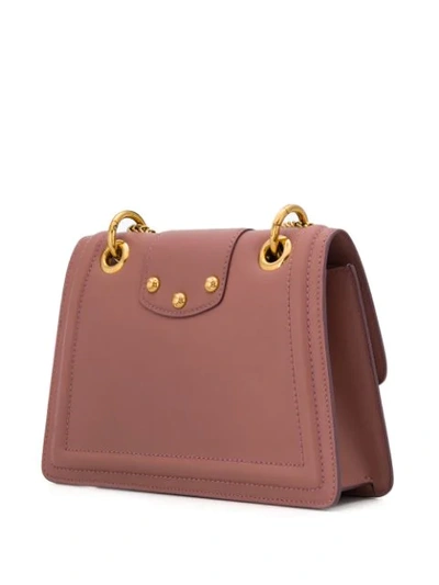 Shop Dolce & Gabbana Dg Amore Shoulder Bag In Pink