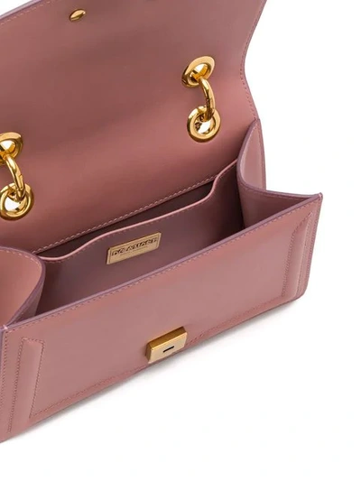 Shop Dolce & Gabbana Dg Amore Shoulder Bag In Pink