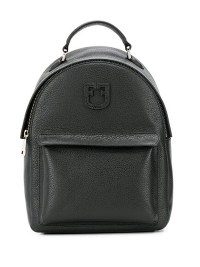 Shop Furla Small Backpack In Black
