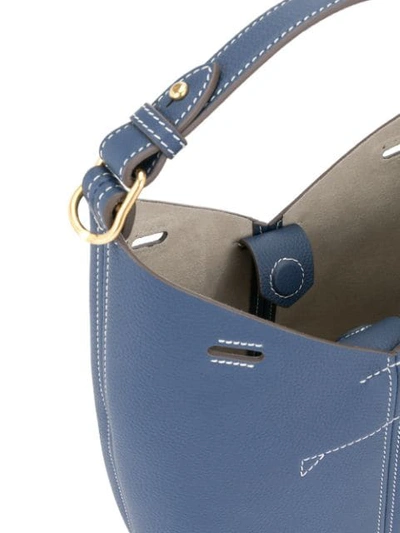 Shop Anya Hindmarch Mini Shoulder Bag In Blue