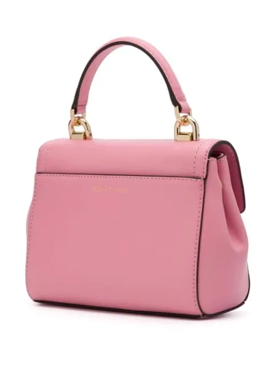 Shop Michael Michael Kors Mini Ava Crossbody Bag - Pink