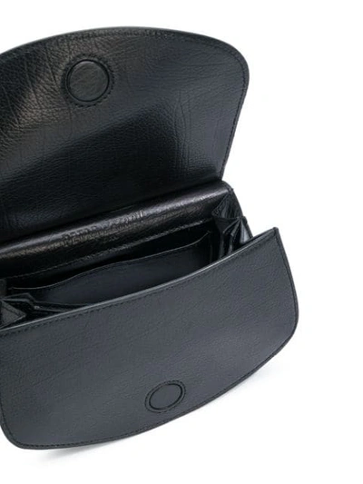 Shop Petar Petrov Chain Strap Mini Bag In Black