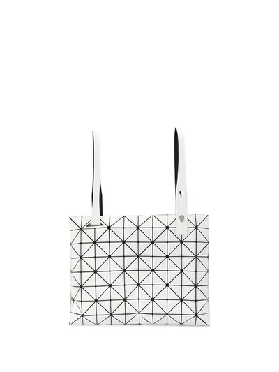 Shop Bao Bao Issey Miyake Prism Geometric Tote - White