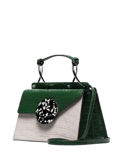 Shop Danse Lente Phoebe Bis Shoulder Bag In Green