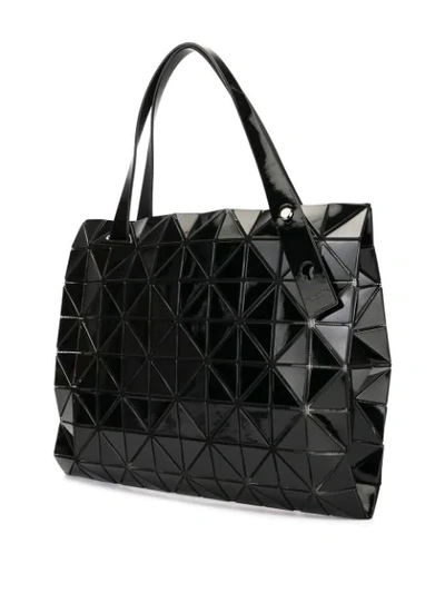 Shop Bao Bao Issey Miyake Geometric Tote Bag In Black