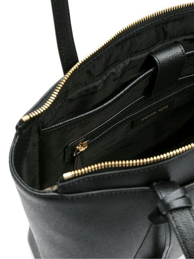 Shop Michael Michael Kors Maddie Tote Bag In Black