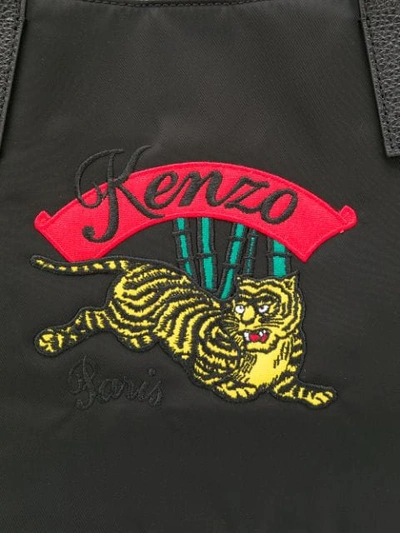 Shop Kenzo Small Tiger Tote - Black
