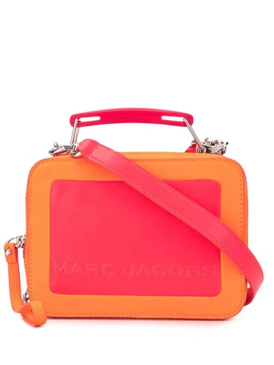 Shop Marc Jacobs The Mini Box Bag In Pink