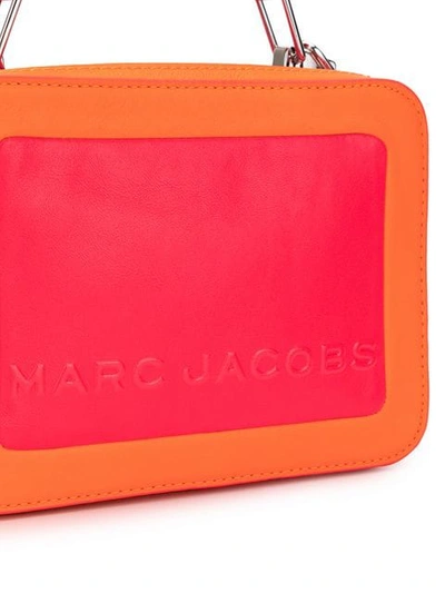 Shop Marc Jacobs The Mini Box Bag In Pink