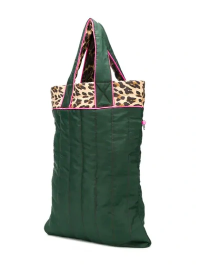 Shop Liska Classic Tote Bag In Smaragd