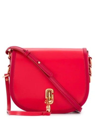 Shop Marc Jacobs The Saddle Bag In Red