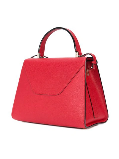 Shop Valextra Iside Tote In Red