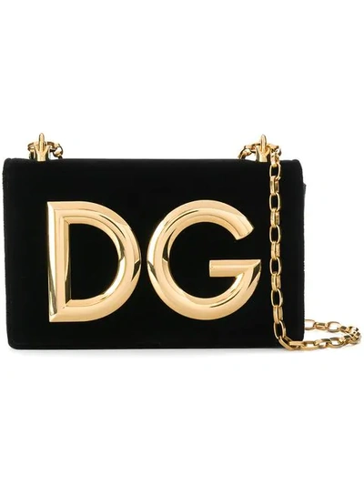 Shop Dolce & Gabbana Dg Millennials Shoulder Bag In Black