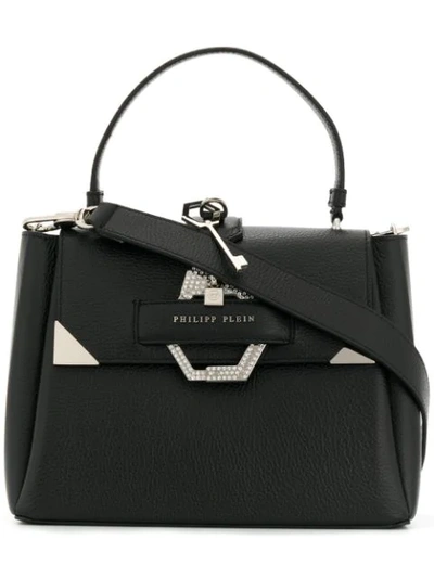Shop Philipp Plein Afrodite Shoulder Bag In Black