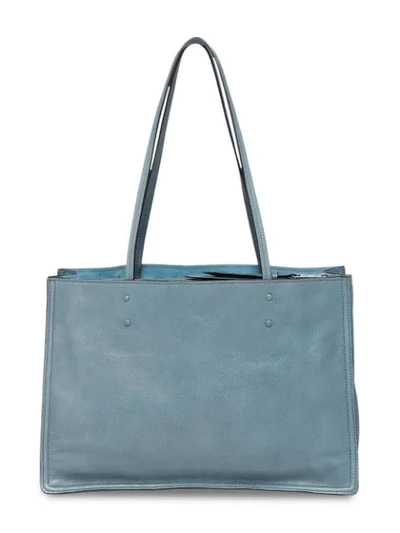 Shop Prada Etiquette Bag In Blue
