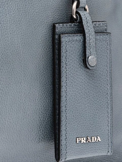 Shop Prada Etiquette Bag In Blue