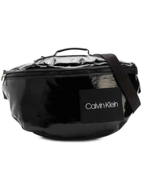 black calvin klein bum bag