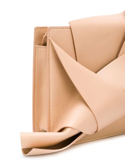 Shop N°21 Shoulder Bow Bag In Neutrals