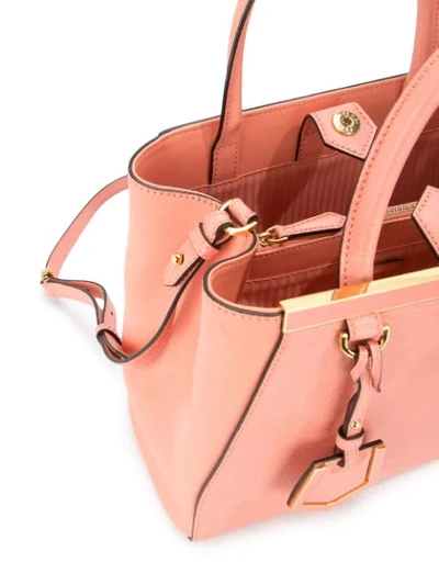 Pre-owned Fendi Petite 2 Jours 2 Way Hangbag In Pink