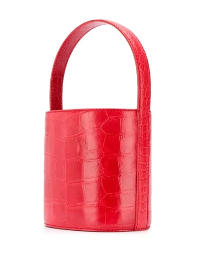 Shop Staud Handtasche Mit Prägung In Red