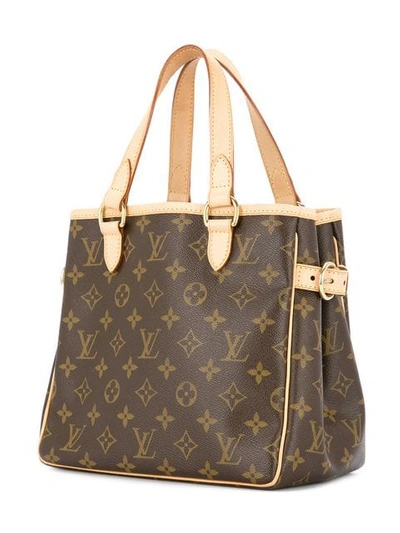 Pre-owned Louis Vuitton Batignolles Tote Bag In Brown