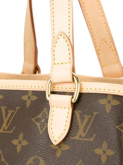 Pre-owned Louis Vuitton Batignolles Tote Bag In Brown